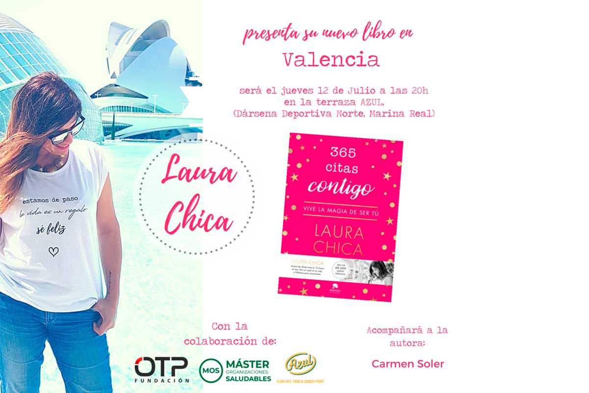 Te invitamos a la presentaci贸n del nuevo libro de Laura Chica #365citasContigo