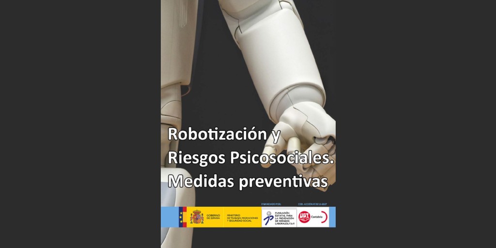 Descarga. Robotización y Riesgos Psicosociales. Medidas preventivas