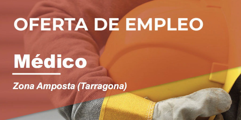 Oferta de empleo en Amposta: Médico