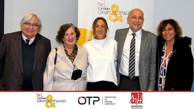 Premio mejor TFM de la Cátedra PRL del Grupo OTP en la Universidad Miguel Hernández
