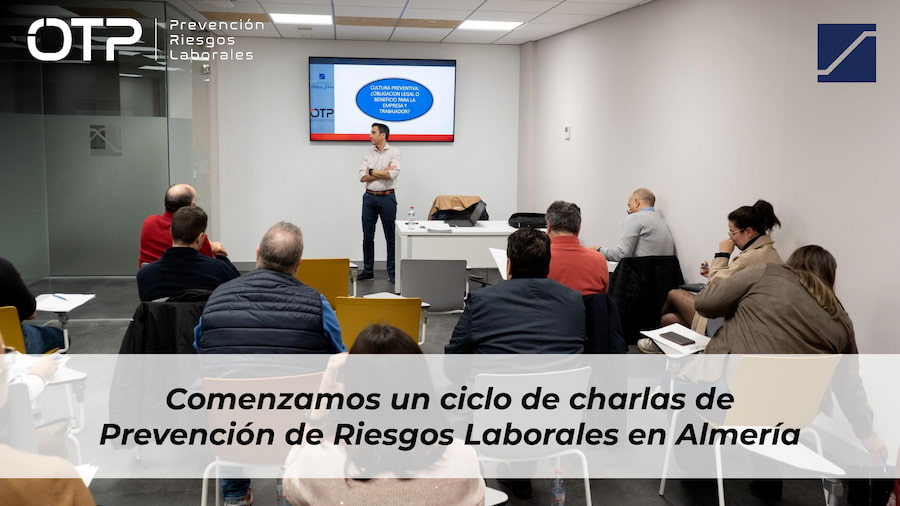 Comenzamos un ciclo de charlas de Prevención de Riesgos Laborales en Almería