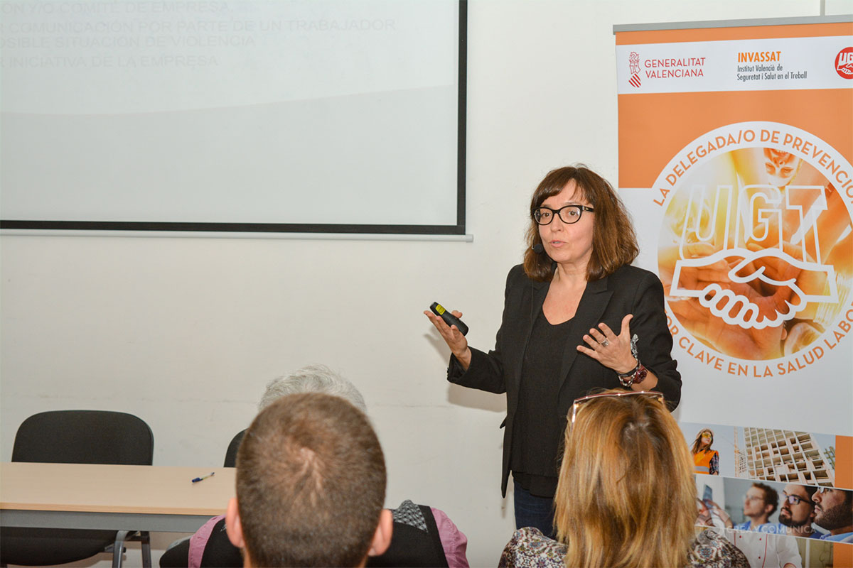 OTP participa en la Jornada Técnica sobre la Prevención Integral de los Riesgos Psicosociales organizada por UGT PV