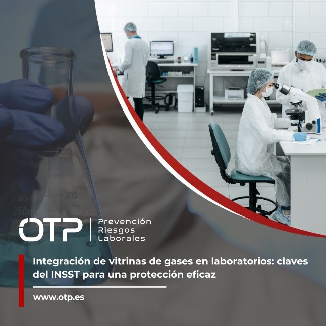 Integración de vitrinas de gases en laboratorios: claves del INSST para una protección eficaz