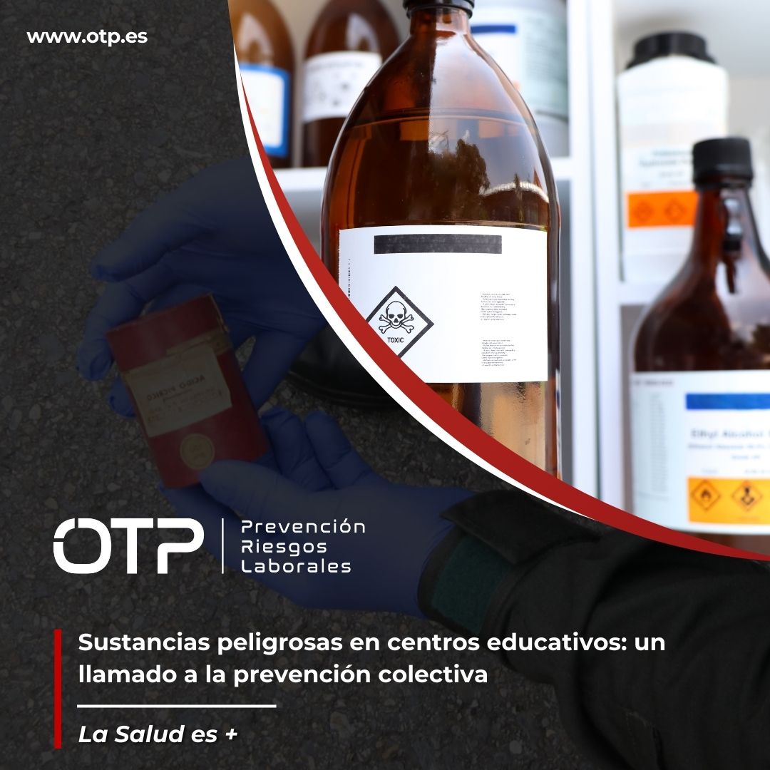 Sustancias peligrosas en centros educativos: un llamado a la prevención colectiva