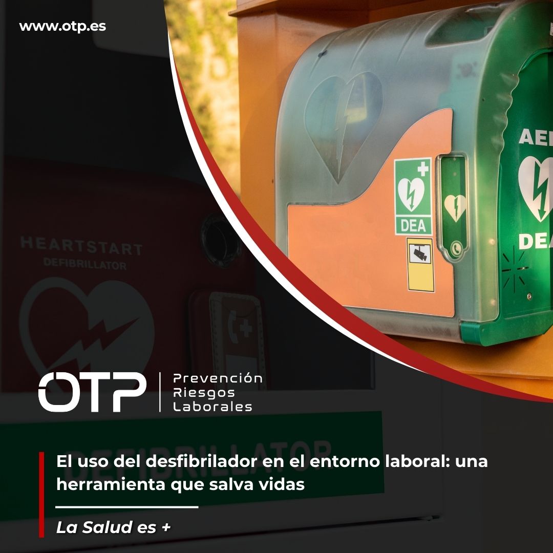 El uso del desfibrilador en el entorno laboral: una herramienta que salva vidas