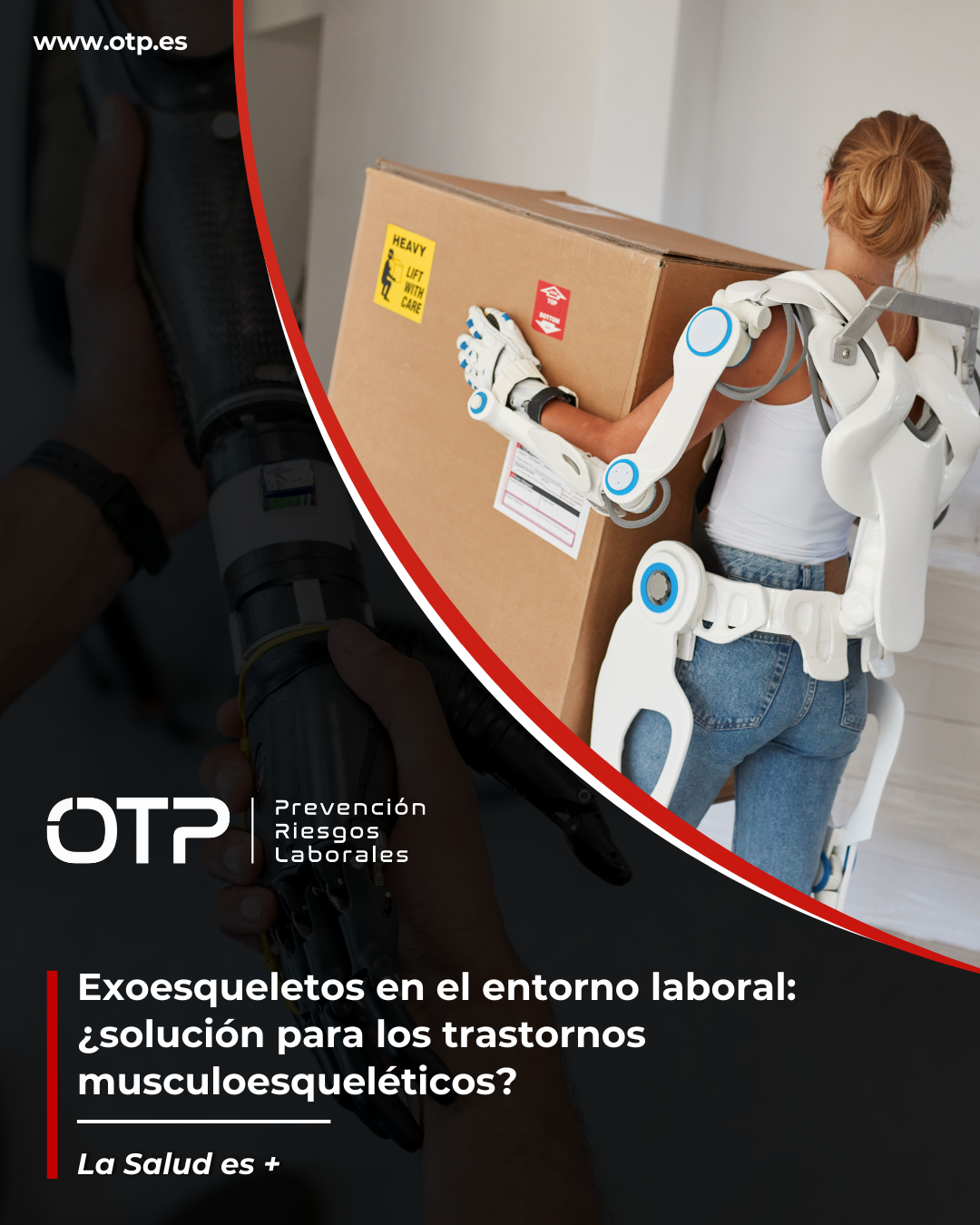 Exoesqueletos en el entorno laboral: ¿solución para los trastornos musculoesqueléticos?