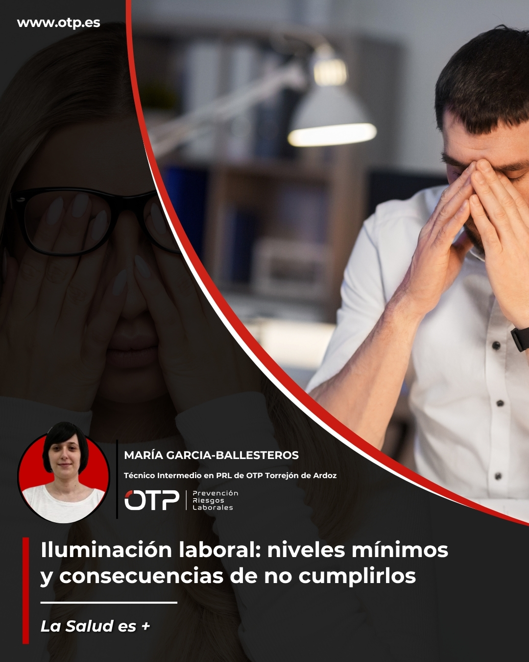Iluminación laboral: niveles mínimos y consecuencias de no cumplirlos