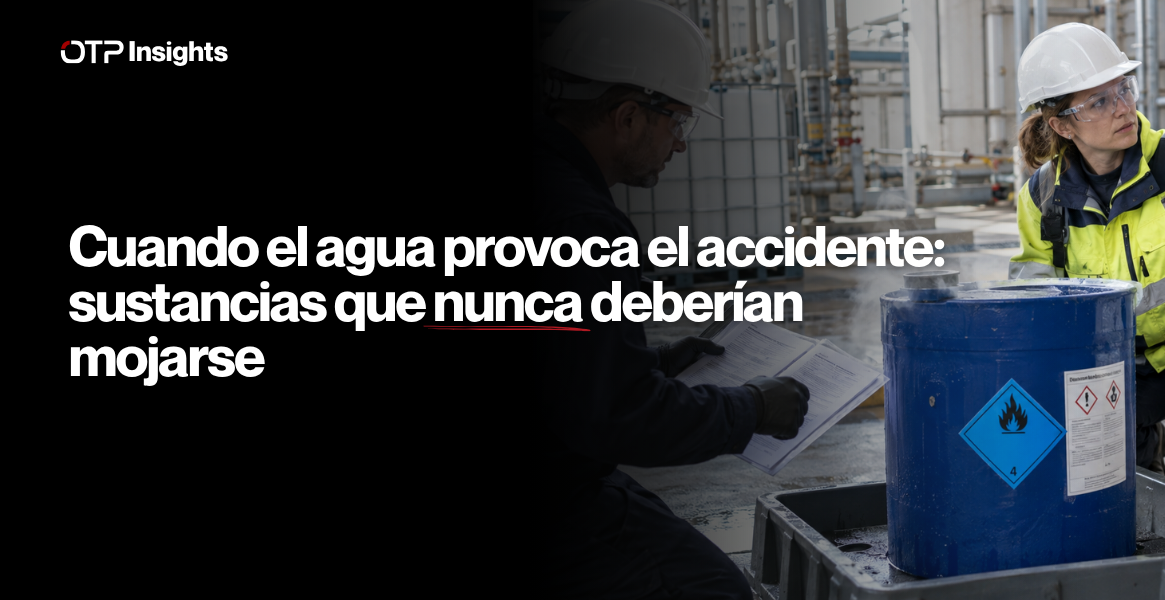 Cuando el agua provoca el accidente: sustancias que nunca deberían mojarse